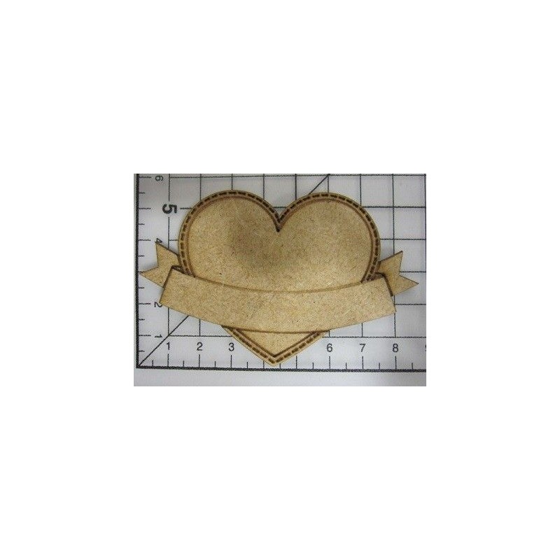 Decoraciones, Corazón. Madera |L' aura Bella