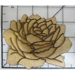 Decoraciones, Rosa pequeña. Madera |L' aura Bella