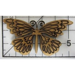 Decoraciones, Formas filigranas y palabras, Mariposa pequeña.