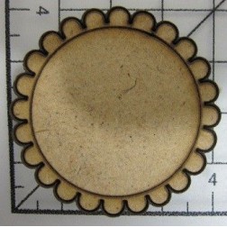 Decoraciones. Flor pequeña. Madera |L' aura Bella