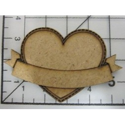 Decoraciones, Corazón pequeño. Madera |L' aura Bella