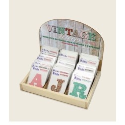 Pegatinas de letras mayúsculas: 4 cm. Varios colores | L'aura Bella