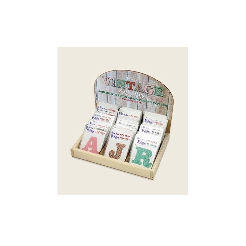 Pegatinas de letras mayúsculas: 4 cm. Varios colores | L'aura Bella