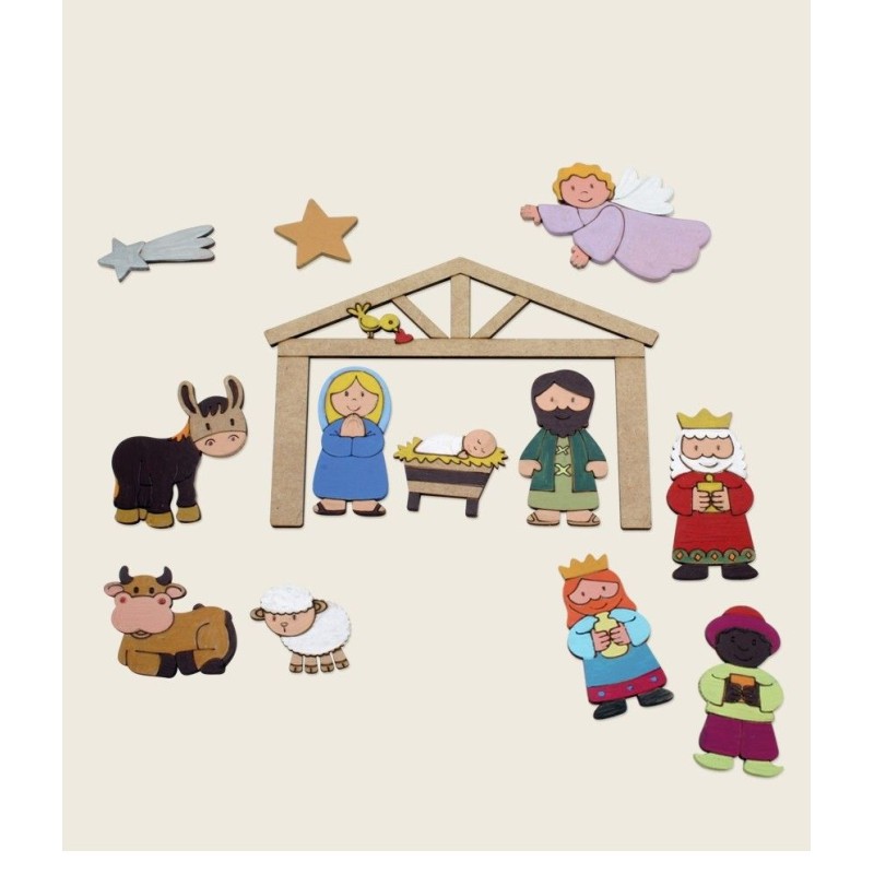 Soportes, packs, Belén Magnético