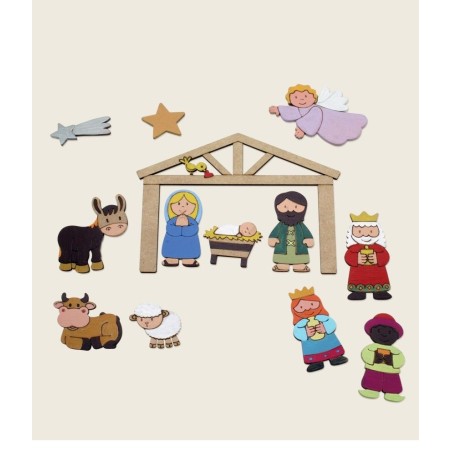 Soportes, packs, Belén Magnético