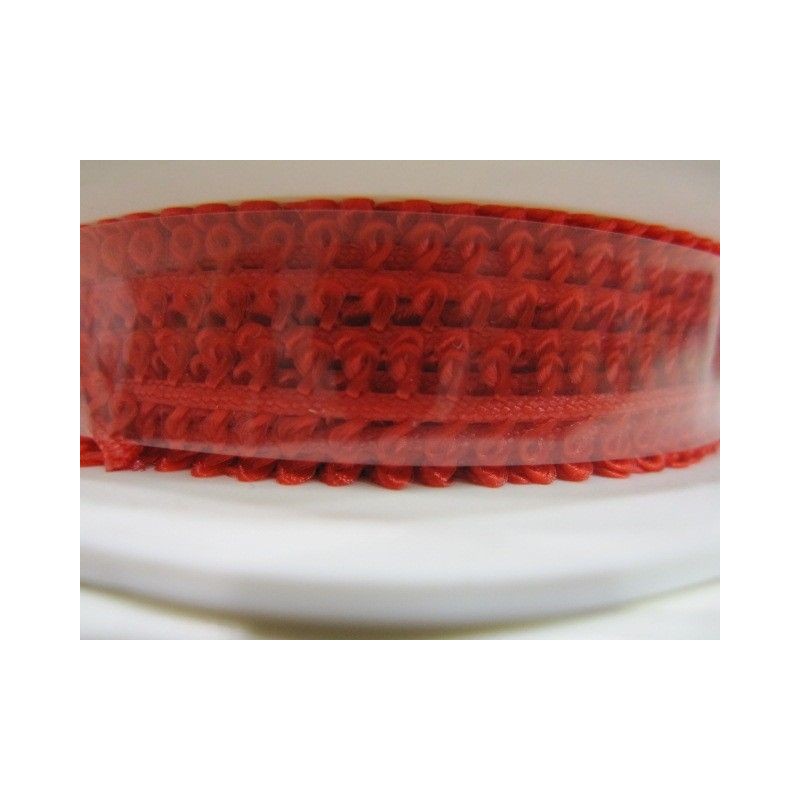 Cinta piqué roja. 1 m. Dayka Trade