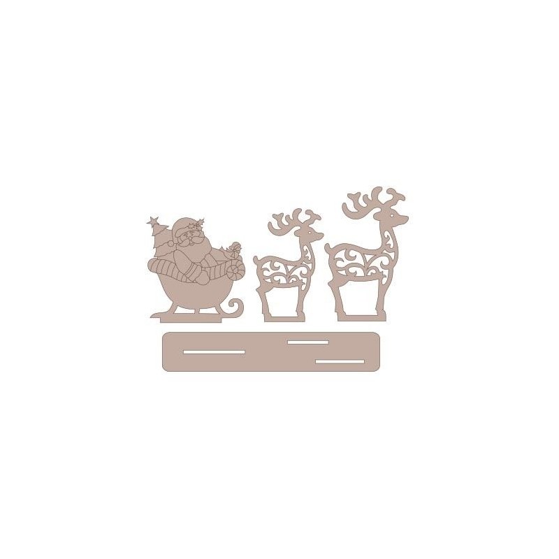 Set trineo y renos. Dayka Trade