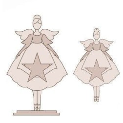 Angelita moño y estrella. Dayka Trade