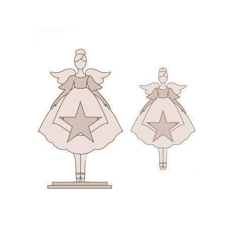 Angelita moño y estrella