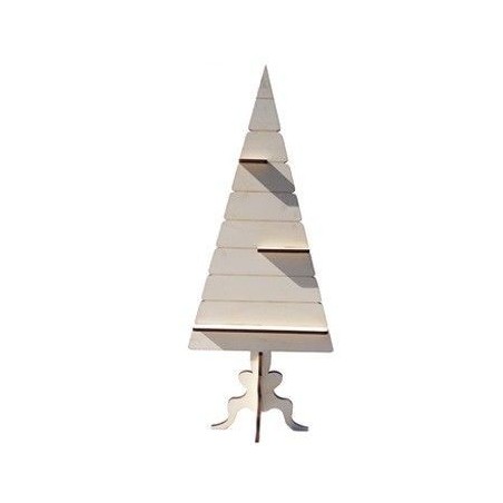 Árbol repisas con lazo 100x42cm