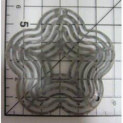 Decoración metal plateada scrapbooking. Fabscraps FB2 | L'aura Bella