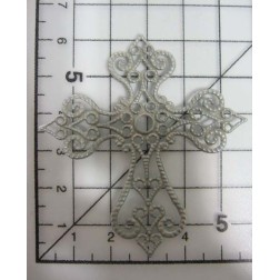 Decoración metal plateada scrapbooking. Fabscraps FB4 | L'aura Bella