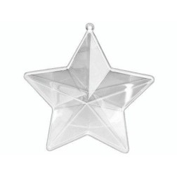 Estrella divisible. 14 cm