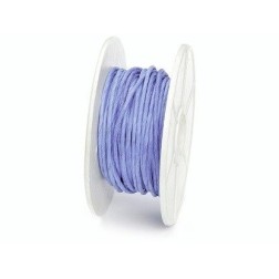 Alambre forrado de papel azul. 10 metros