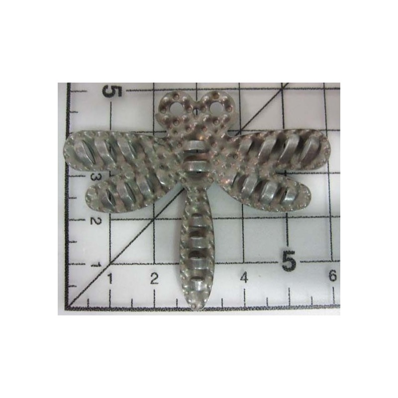 Decoración metal plateada scrapbooking. Fabscraps FB15 | L'aura Bella