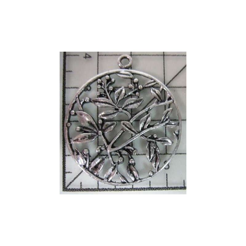 Decoración metal plateada scrapbooking. Fabscraps FB16 | L'aura Bella