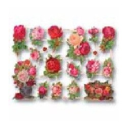 Precortados. Rosa noble 24 x 17 cm 3 hojas