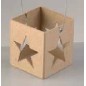 Linterna estrella para vela 7 x 7 x 7,5 cm
