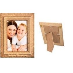 Marco de fotos MDF 17x13x1.5cm. (Zona para fotos, dimensión: 11,5x7,5cm)