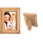Marco de fotos MDF 17x13x1.5cm. (Zona para fotos, dimensión: 11,5x7,5cm)