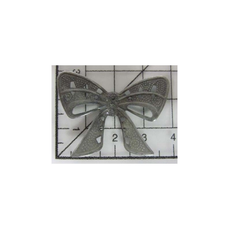 Decoración metal plateada scrapbooking. Fabscraps FB28 | L'aura Bella