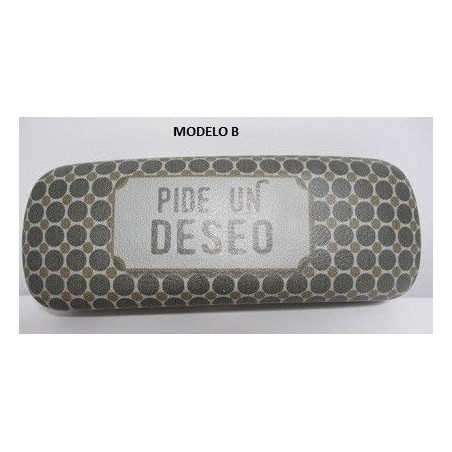 Funda para gafas 3 modelos Vive, Love o Pide un deseo