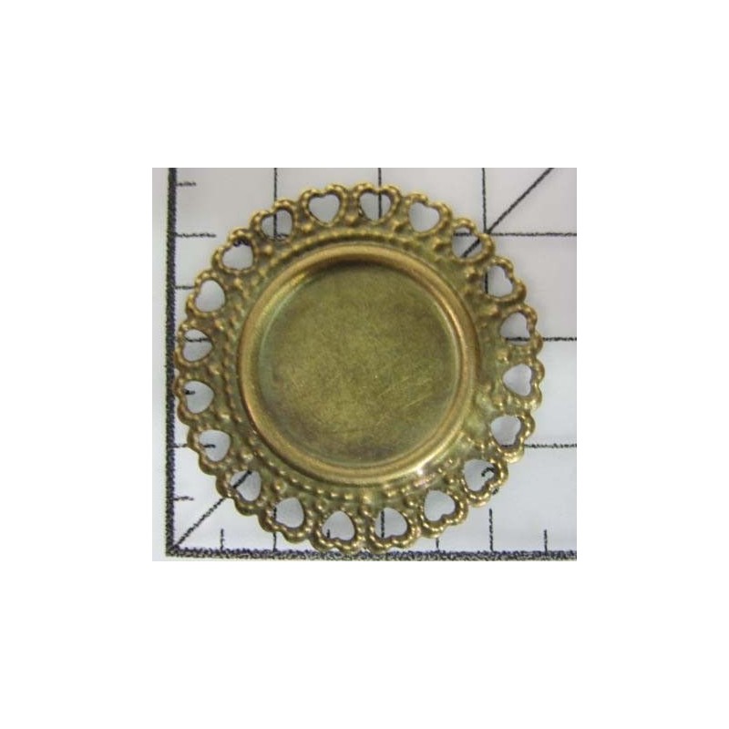 Decoración metal plateada scrapbooking. Fabscraps FB32 | L'aura Bella