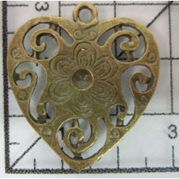 Decoración de metal dorada scrapbooking. Fabscraps FB33 | L'aura Bella