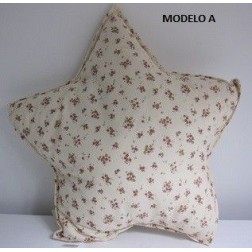 Cojín estrella.
