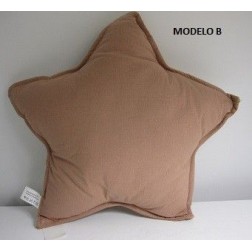 Cojín estrella.