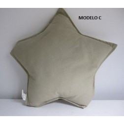 Cojín estrella.