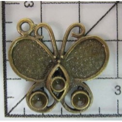 Decoración de metal dorada scrapbooking. Fabscraps FB34 | L'aura Bella