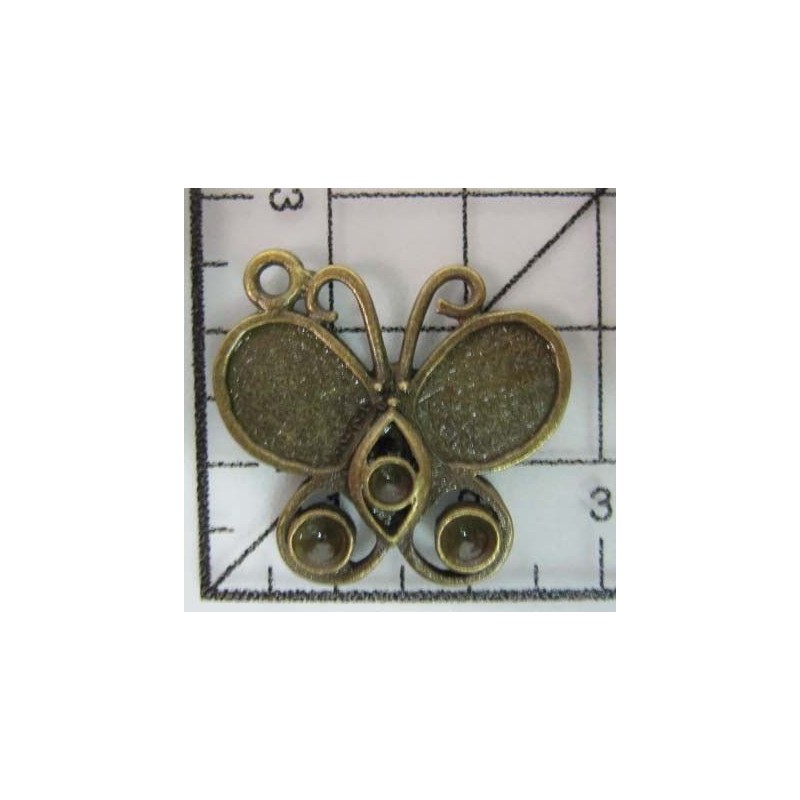 Decoración de metal dorada scrapbooking. Fabscraps FB34 | L'aura Bella