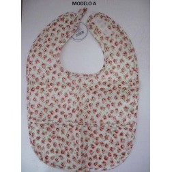 Babero plastificado Rimini decorado, 3 modelos distintos