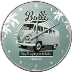 Reloj de pared.Bulli . Nostalgic Art. Regalo