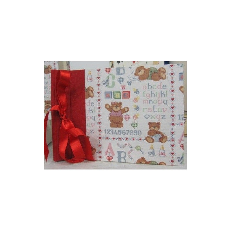 Álbum de lazo 16x20. Con 20 hojas. Artpapel. Hecho a Mano