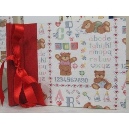 Álbum de lazo 16x20. Con 20 hojas. Artpapel. Hecho a Mano