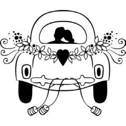 Recien casados . Scrapbooking.Aladine. Sellos