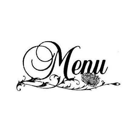 Menu. Scrapbooking.Aladine. Sellos