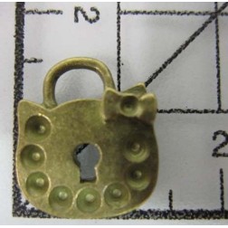 Decoración de metal dorada scrapbooking. Fabscraps FB46 | L'aura Bella