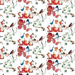 Pájaros y plantas. 70x100 cm. Artpapel. Encuadernación