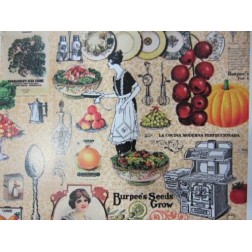 Cocina. 70x100 cm. Artpapel. Encuadernación