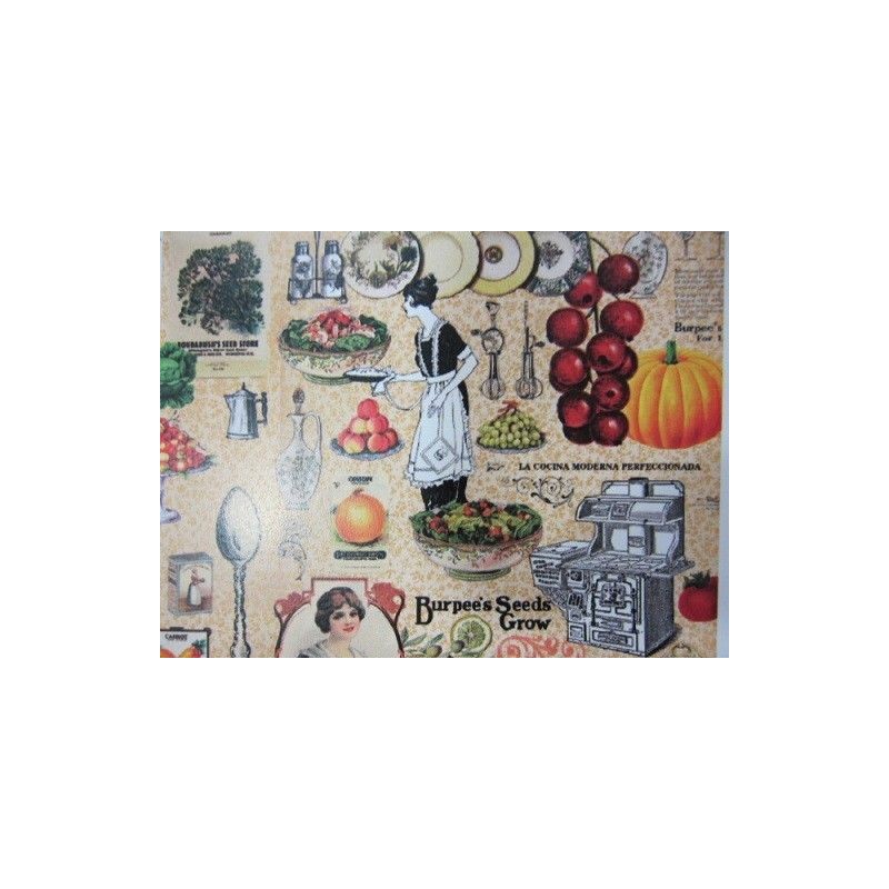 Cocina. 70x100 cm. Artpapel. Encuadernación