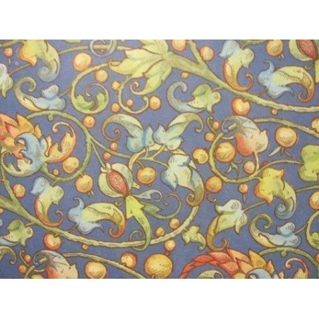 Serie Gold: Naturaleza, fondo azul. 70x100 cm