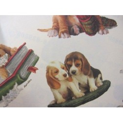 Serie Elegant: Perros. 70x100 cm. Kartos. Encuadernación