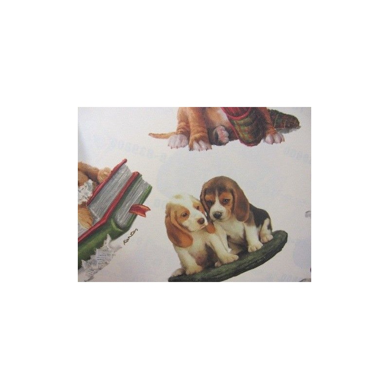 Serie Elegant: Perros. 70x100 cm. Kartos. Encuadernación