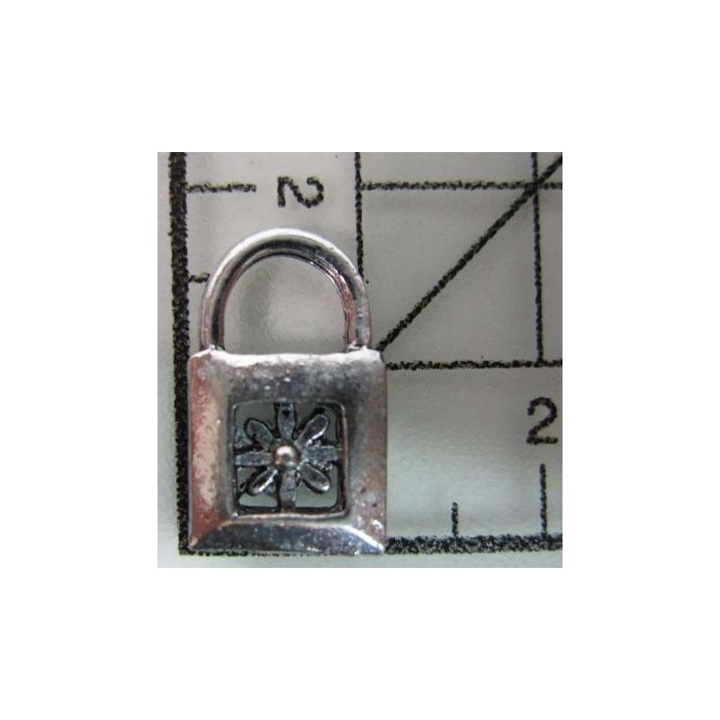 Decoración metal plateada scrapbooking. Fabscraps FB53 | L'aura Bella