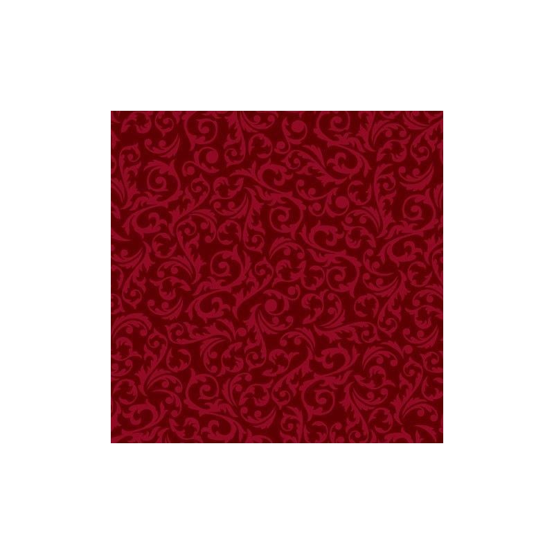 Rojo adamascado. 12x12". GX-2300-06. Core' dinations. Scrapbooking.