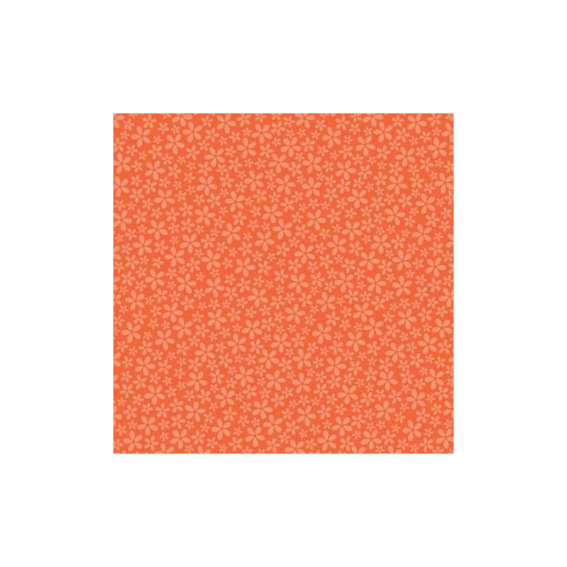 Naranja con flores. 12x12". GX-2300-11. Core' dinations. Scrapbooking.