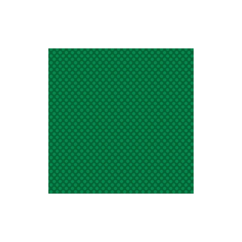 Verde oscuro con puntos grandes. 12x12". GX-2300-26. Core' dinations. Scrapbooking.